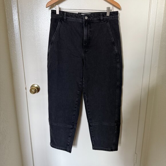 NWT Everlane The Utility Barrel Pant Jeans In Black 30R - Picture 2 of 8